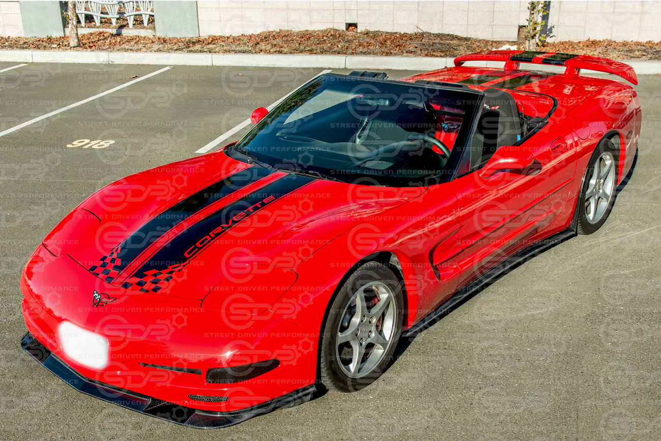1997-2004 Corvette C5 | ZR1 Style Front Bumper Spoiler Lip Splitter Ground Effects